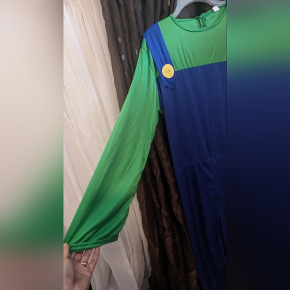 Adult Luigi xlarge costume - Picture 3 of 10
